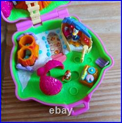 Vintage Polly Pocket Disney Donald With Chip'N Dale 1996 99% Complete Very Rare
