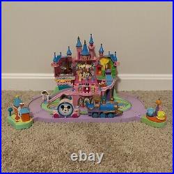 Vintage Polly Pocket Disney Magic Kingdom Castle Playset Mickey 99% Complete