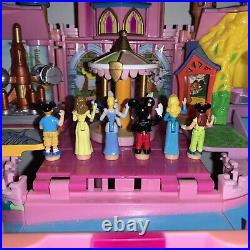 Vintage Polly Pocket Disney Magic Kingdom Castle Playset Mickey 99% Complete