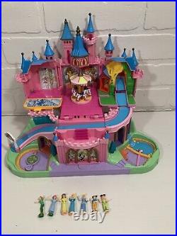 Vintage Polly Pocket Disney Magical Kingdom Castle Musical Playset READ