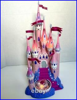 Vintage Polly Pocket Disney Sleeping Beauty Castle Figures Jakks Pacific WORKS