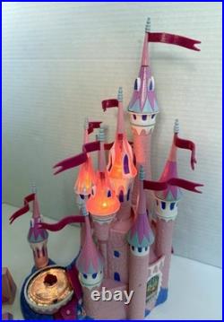 Vintage Polly Pocket Disney Sleeping Beauty Castle Figures Jakks Pacific WORKS