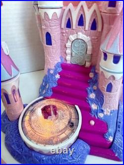 Vintage Polly Pocket Disney Sleeping Beauty Castle Figures Jakks Pacific WORKS