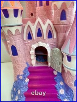 Vintage Polly Pocket Disney Sleeping Beauty Castle Figures Jakks Pacific WORKS