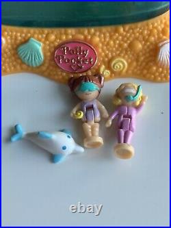 Vintage Polly Pocket Dolphin Island 1996. 100% Complete Rare