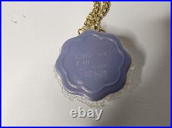Vintage Polly Pocket FLUTTER FAIRY LOCKET NECKLACE 1993 BlueBird NO DOLLS