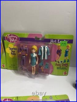 Vintage Polly Pocket Figures, Set Of Five