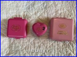 Vintage Polly Pocket & Galoob Toy Lot Compacts, Playsets, Dolls & Accessories