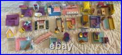 Vintage Polly Pocket & Galoob Toy Lot Compacts, Playsets, Dolls & Accessories