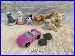 Vintage Polly Pocket & Galoob Toy Lot Compacts, Playsets, Dolls & Accessories