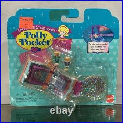 Vintage Polly Pocket Glitter Dreams Locket 1996 Enchanted Storybook NIP