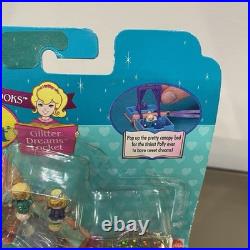 Vintage Polly Pocket Glitter Dreams Locket 1996 Enchanted Storybook NIP