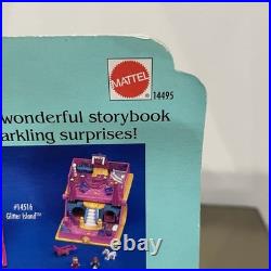 Vintage Polly Pocket Glitter Dreams Locket 1996 Enchanted Storybook NIP