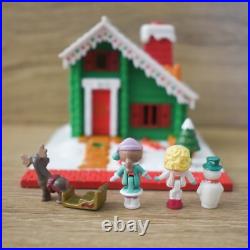 Vintage Polly Pocket Holiday Chalet 1993 Complete