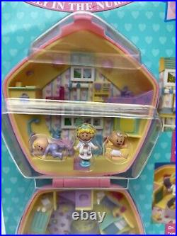 Vintage Polly Pocket In The Nursery Playset & Doll 1993 Bluebird New Moc
