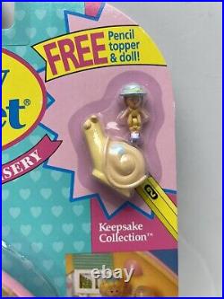 Vintage Polly Pocket In The Nursery Playset & Doll 1993 Bluebird New Moc