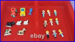 Vintage Polly Pocket Jewel Case 100% complete 1989 Bluebird toys Rare