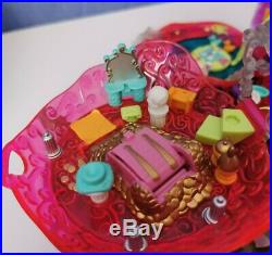 Vintage Polly Pocket Jewel Magic Crystal Ball NEARLY COMPLETE 3 gems missing