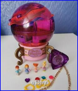 Vintage Polly Pocket Jewel Magic Crystal Ball NEARLY COMPLETE Bluebird