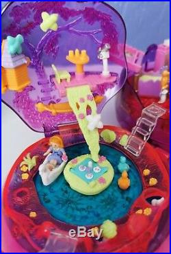 Vintage Polly Pocket Jewel Magic Crystal Ball NEARLY COMPLETE Bluebird
