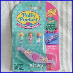 Vintage Polly Pocket Jeweled Sea Undersea World & Teeter Totter Pals Set NEW