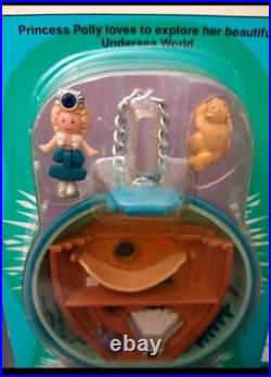 Vintage Polly Pocket Jeweled Undersea World Compact 1992 Bluebird COMPLETE NIP