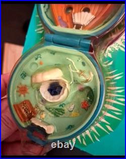 Vintage Polly Pocket Jeweled Undersea World Compact 1992 Bluebird COMPLETE NIP