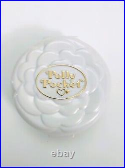 Vintage Polly Pocket Kururin White Ballerina Compact Complete 2015 Bluebird