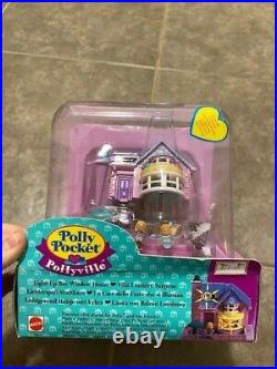 Vintage Polly Pocket Light Up Bay Window House In Original Packaging 90s