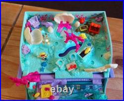 Vintage Polly Pocket Lightup Sparkling Mermaid Adventure 1996. 99% Complete Vintage Polly Pocket Lightup Sparkling Mermaid Adventure 1996. 99% Complete