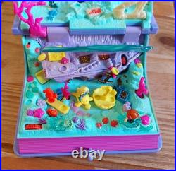 Vintage Polly Pocket Lightup Sparkling Mermaid Adventure 1996. 99% Complete