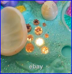 Vintage Polly Pocket Lightup Sparkling Mermaid Adventure 1996. 99% Complete