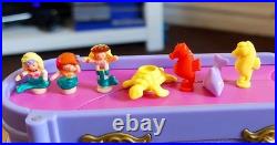 Vintage Polly Pocket Lightup Sparkling Mermaid Adventure 1996. 99% Complete