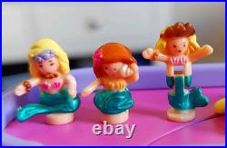 Vintage Polly Pocket Lightup Sparkling Mermaid Adventure 1996. 99% Complete