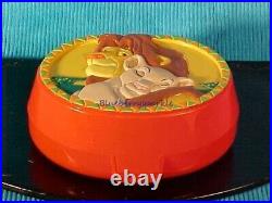 Vintage Polly Pocket Lion King Compact w Figures Mattel Bluebird 90s LAST ONE