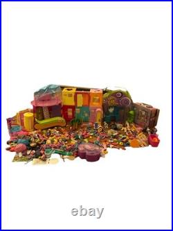Vintage Polly Pocket Lot Dolls, Accessories, Houses Vintage Polly Pocket Lot Dolls, Accessories, Houses