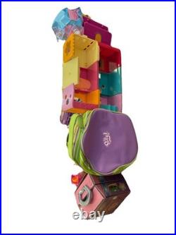 Vintage Polly Pocket Lot Dolls, Accessories, Houses