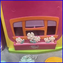 Vintage Polly Pocket Lot House Limo Car Tree Cloths Hangers Bunny Hair Purses ++