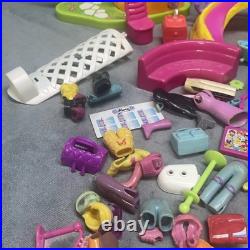 Vintage Polly Pocket Lot House Limo Car Tree Cloths Hangers Bunny Hair Purses ++