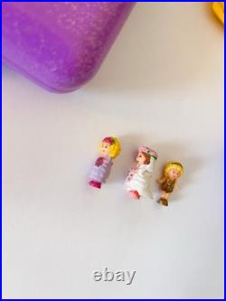 Vintage Polly Pocket Lot Of 3 with Original Compacts and Figurines Read