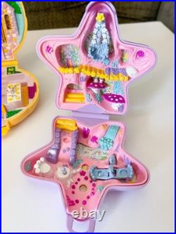 Vintage Polly Pocket Lot Of 3 with Original Compacts and Figurines Read