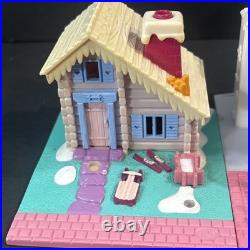 Vintage Polly Pocket Miniature Houses And Compacts Lot Of 11 Plus 7 Figures