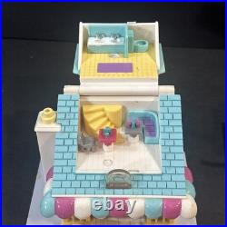 Vintage Polly Pocket Miniature Houses And Compacts Lot Of 11 Plus 7 Figures