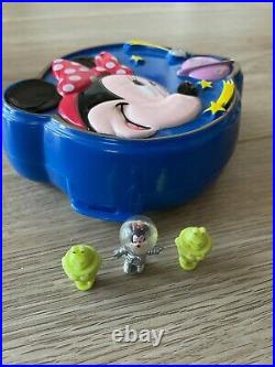 Vintage Polly Pocket Minnie Mouse in Space Near Complete 1996