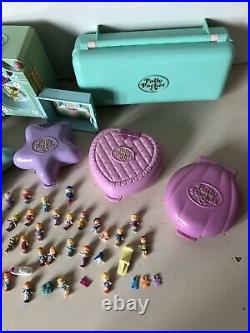 Vintage Polly Pocket Mixed Compacts Dolls Figures Bundle