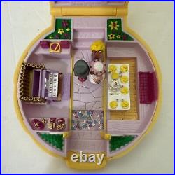 Vintage Polly Pocket Nancy's Wedding Day Chapel 1989 Yellow Compact Complete