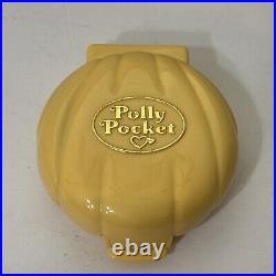 Vintage Polly Pocket Nancy's Wedding Day Chapel 1989 Yellow Compact Complete