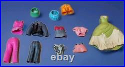 Vintage Polly Pocket OutfitsSlip OnRubberCollectible