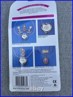 Vintage Polly Pocket POLLY'S GOLDEN DREAM NECKLACE/EARRINGS Bluebird 1994 NIP Vintage Polly Pocket POLLY'S GOLDEN DREAM NECKLACE/EARRINGS Bluebird 1994 NIP