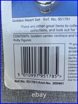 Vintage Polly Pocket POLLY'S GOLDEN DREAM NECKLACE/EARRINGS Bluebird 1994 NIP Vintage Polly Pocket POLLY'S GOLDEN DREAM NECKLACE/EARRINGS Bluebird 1994 NIP